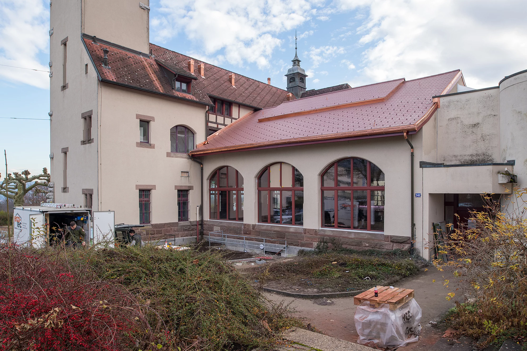 Aussenansicht Schützenhaus Albisgüetli