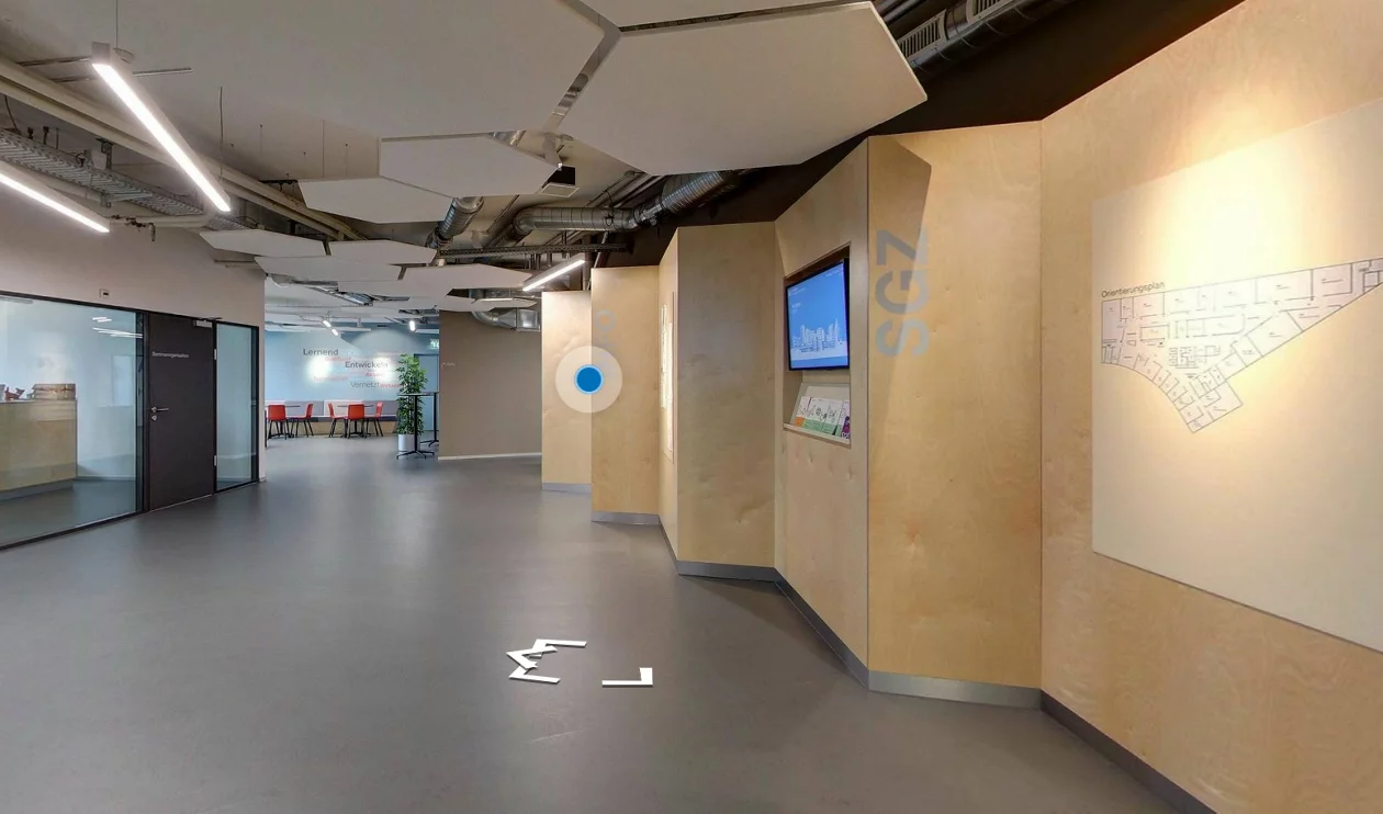 Virtueller Rundgang durch das Schulungszentrum Gesundheit