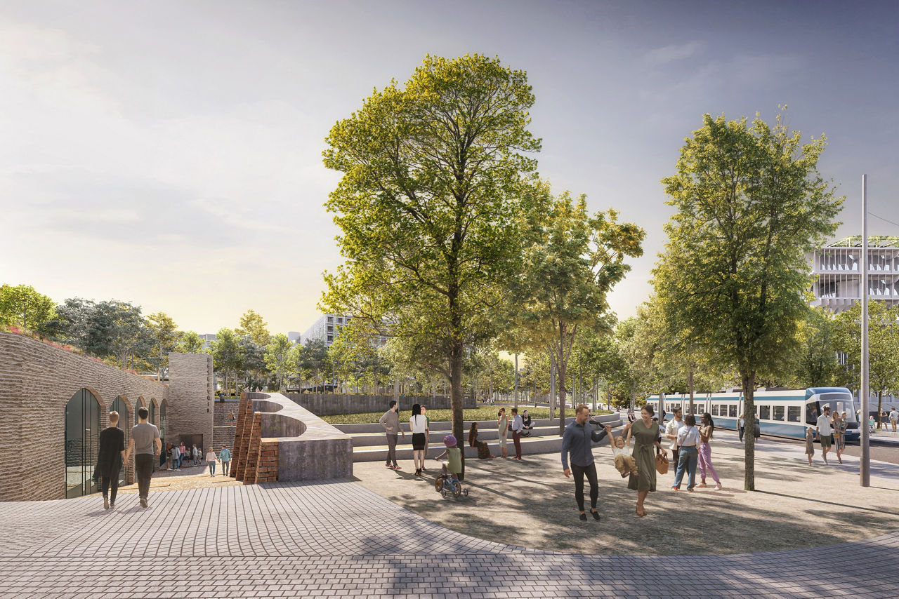 Visualisierung Parkschale