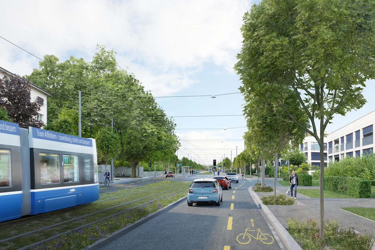 Das Projekt Tram Affoltern in vier Minuten erklärt