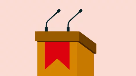 Illustration Vortrag