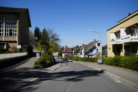 Blick auf Käferholzstrasse