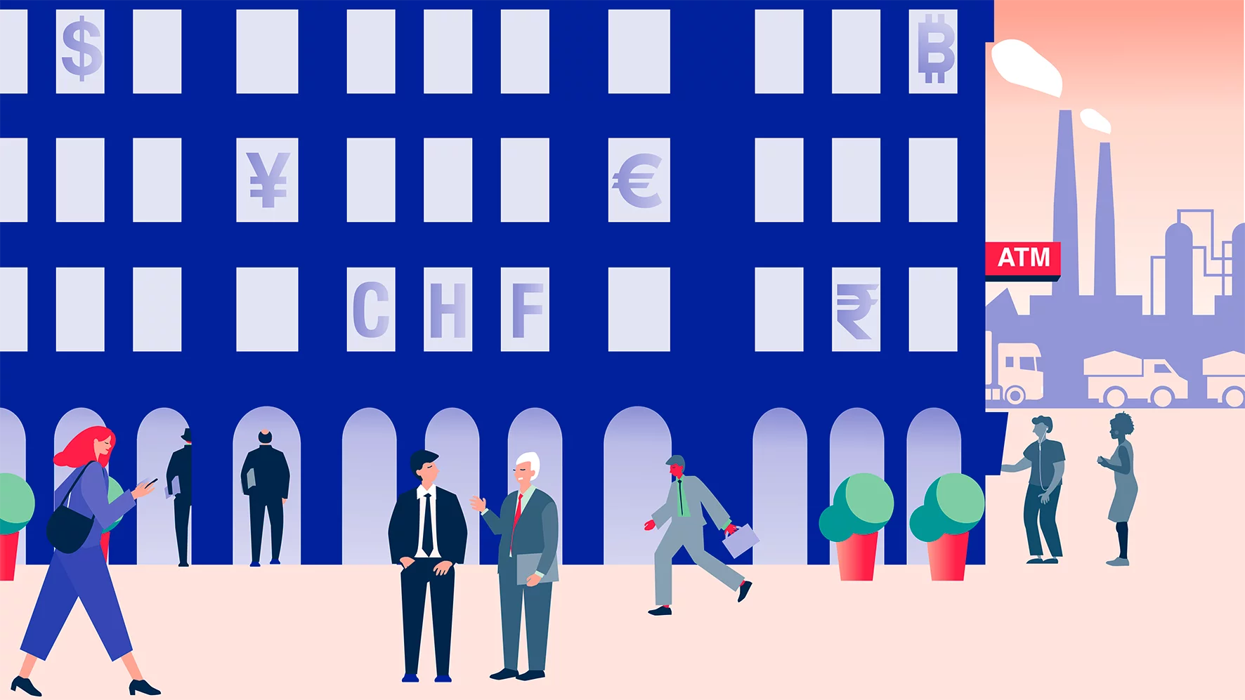 Illustration Wirtschaft