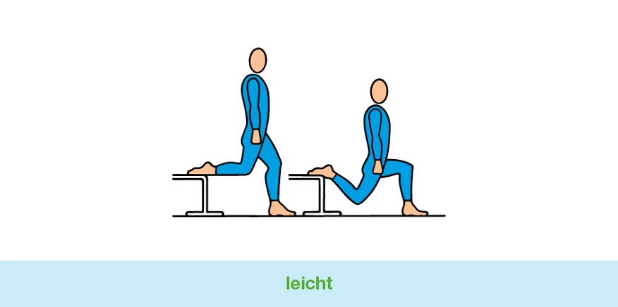 leichte Gesässübung