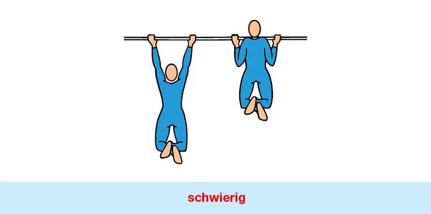 schwierige Armübung