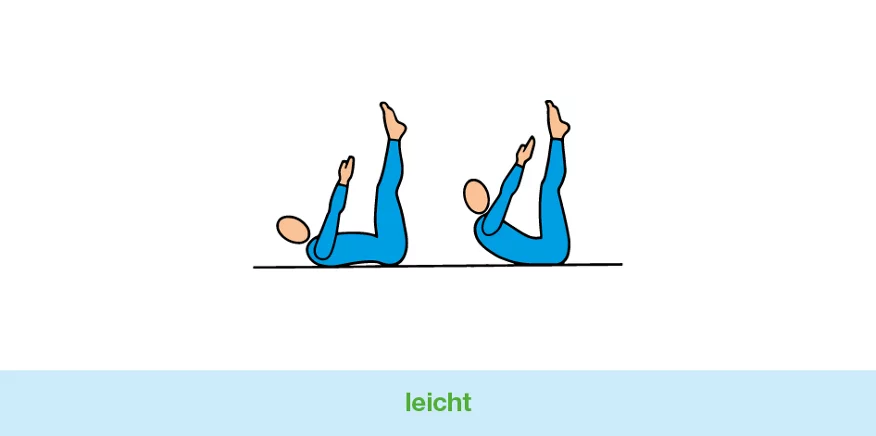 leichte Rumpfübung