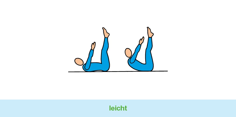 leichte Rumpfübung