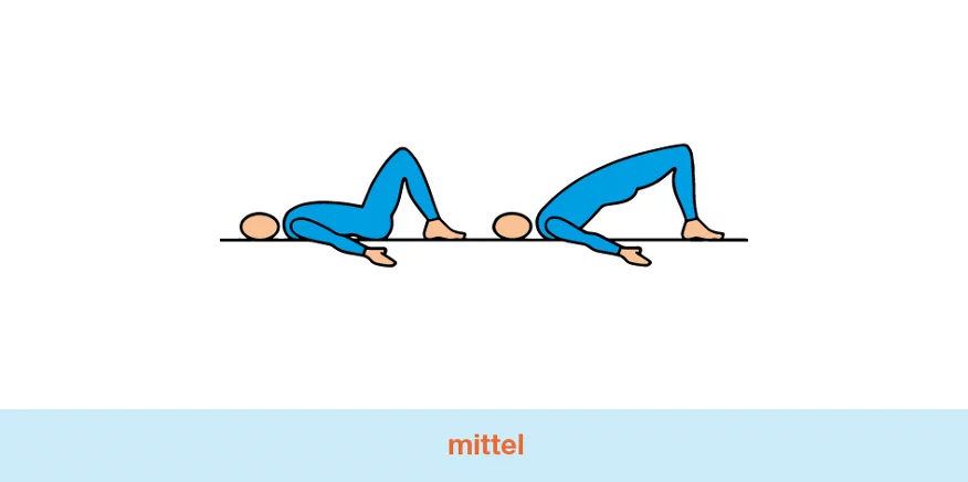 schwierige Gesässübung