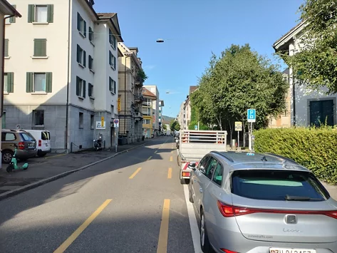 Zweierstrasse vorher