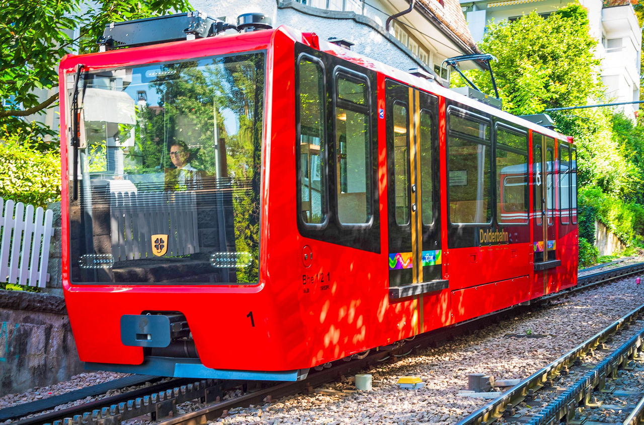 Die neue Dolderbahn von aussen