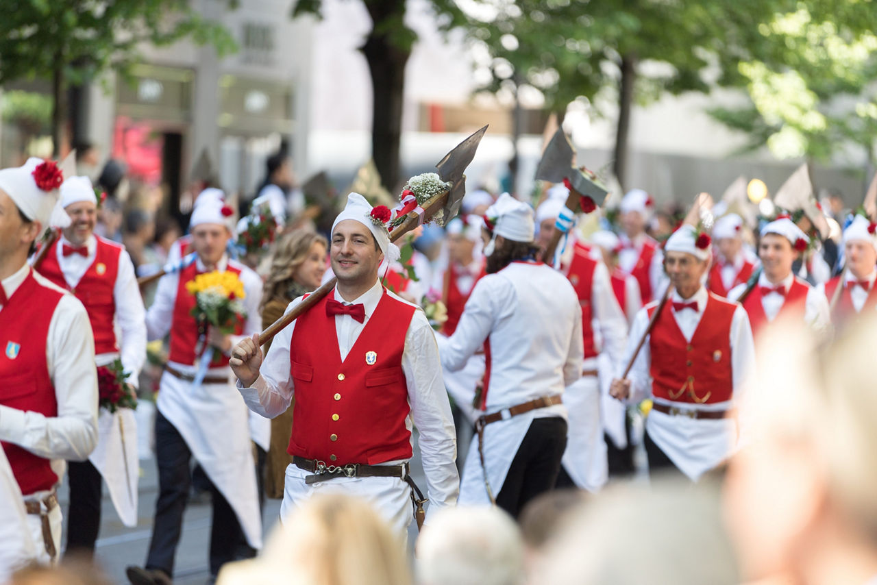 Böögg am Sechseläuten