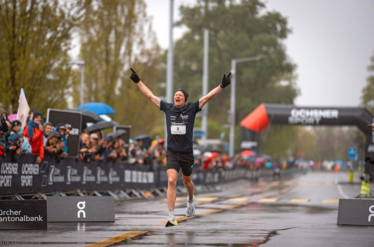 Zieleinlauf Marathon 