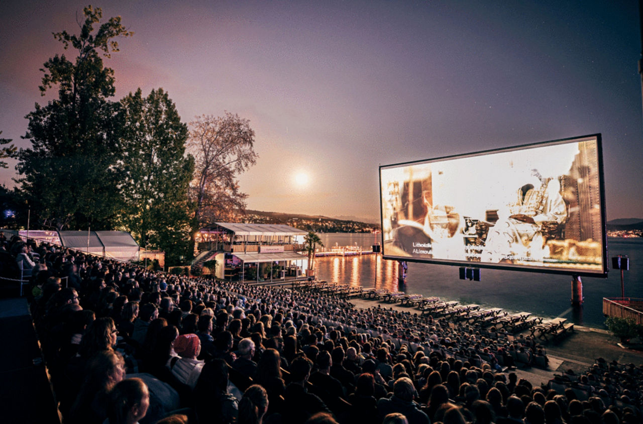 Stimmung am Allianz Cinema Zürich. 