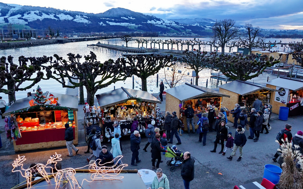 Der Weihnachtsmarkt in Rapperswil