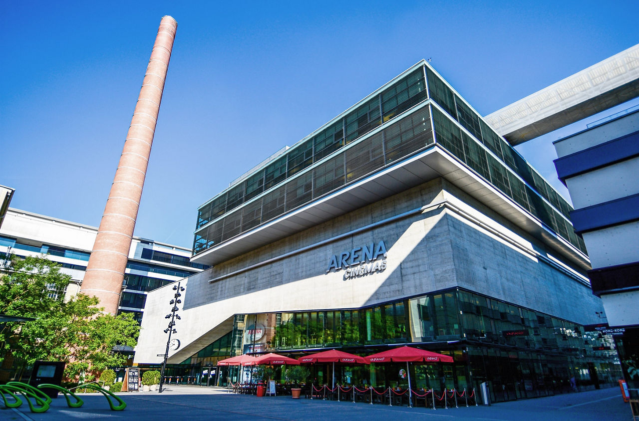 Gebäude der Arena Cinemas Sihlcity