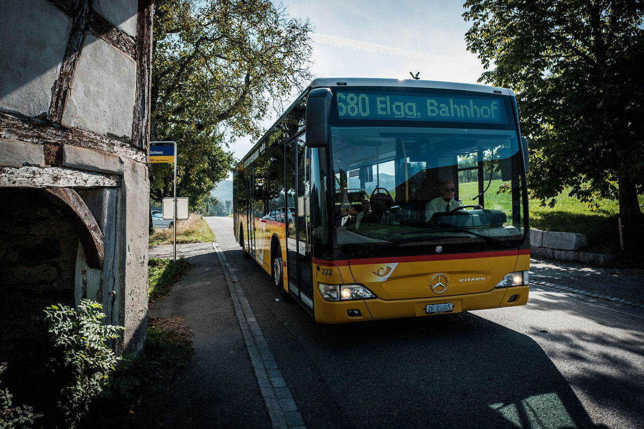 Wandern, Fünfliberwanderung, Herbst, Postauto, Egg, Turbenthal