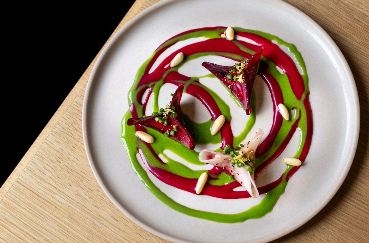 Menü im Restaurant Kle im Rahmen der Genussregion Zürich