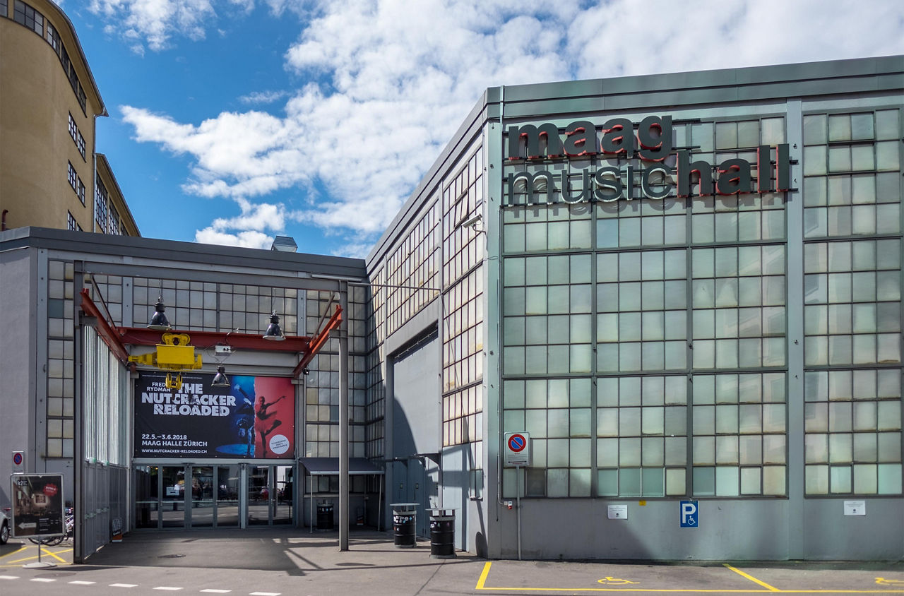 Maag-Halle Zürich von aussen