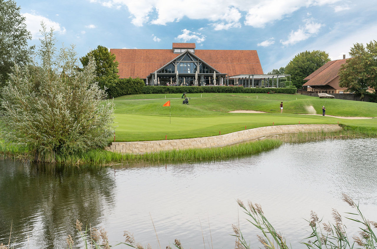 Gelände des Golfparks Otelfingen