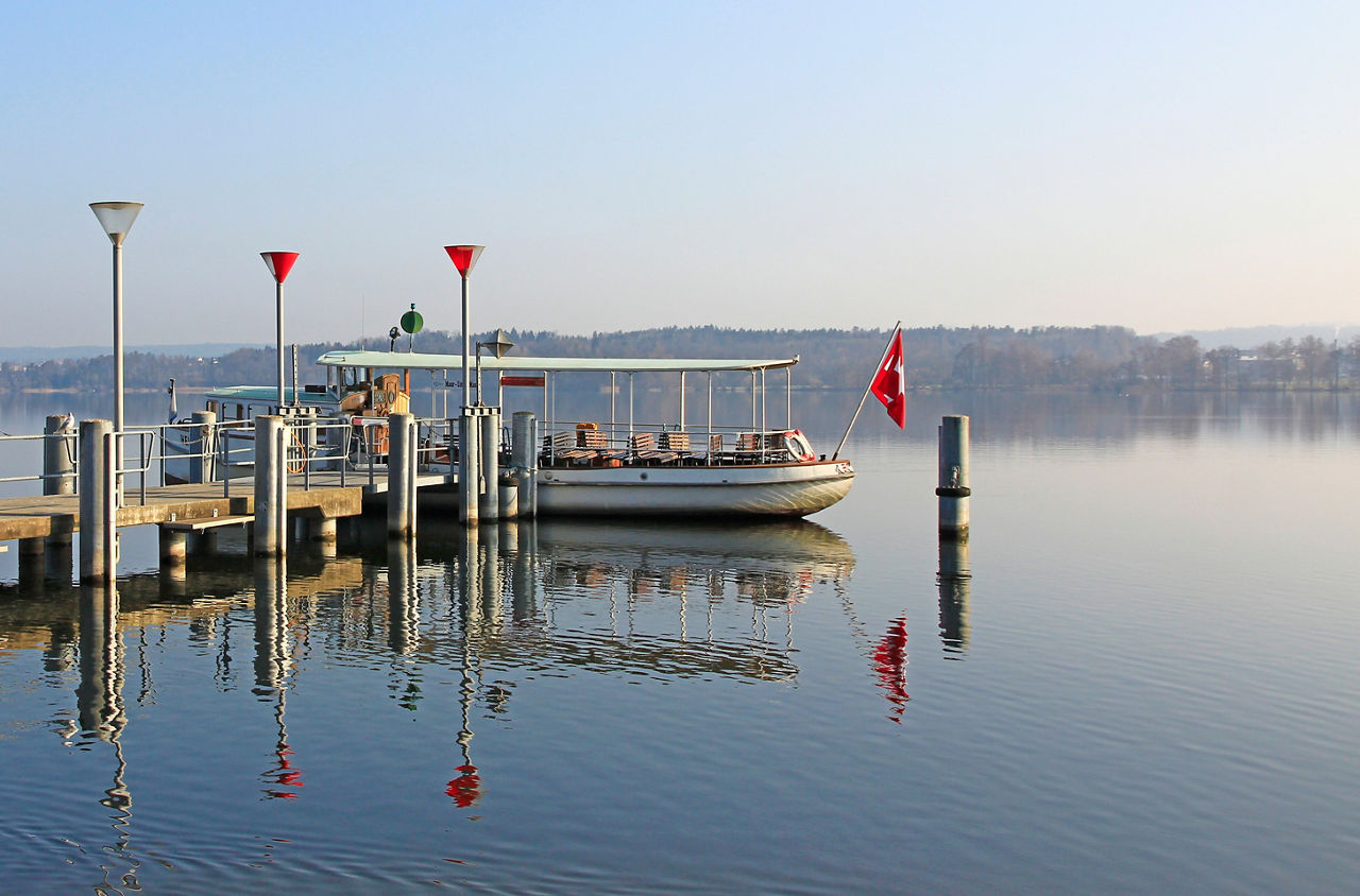 Dampfschiff auf dem Greifensee