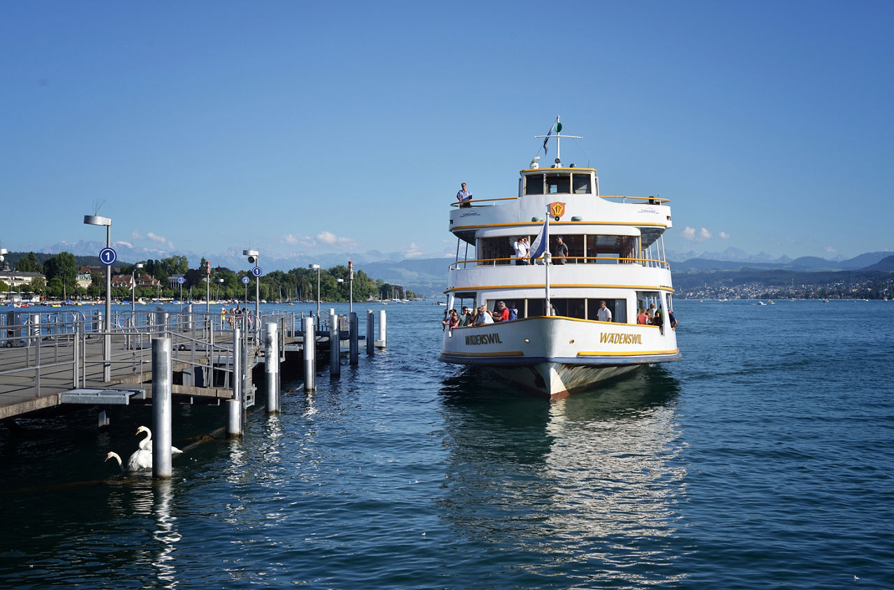 ZVV, Schiffahrt Zürichsee